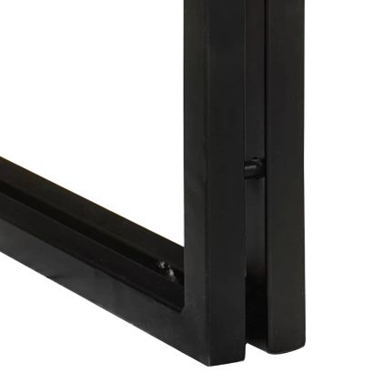 Н nesting маса 3 pcs Масивна акациева дървесина и метал