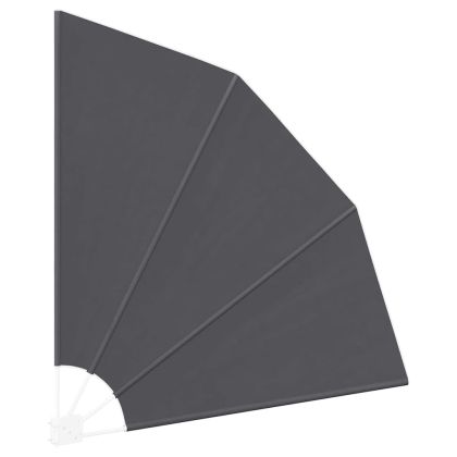 Прозорец за балкон 140 x 140 cm Полиестер Черно