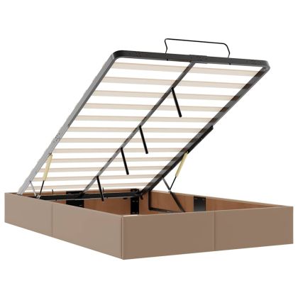 Османска рамка за легло без матрак, 120x200 см, изкуствена кожа