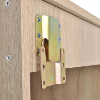 комплект мебели за баня от 9 части с мивки и смесители, бежови