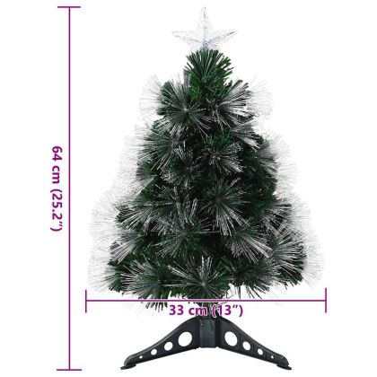 С изкуствено коледно дърво Зелен 64 cm ПВЦ