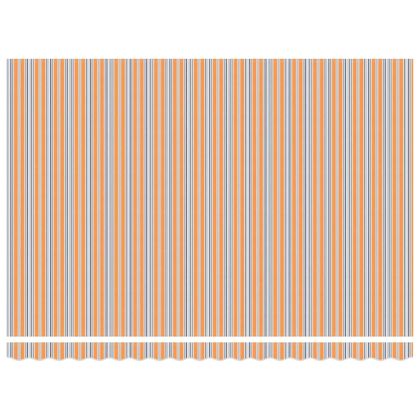 Прибираща се тента Многоцветен 450 × 300 cm