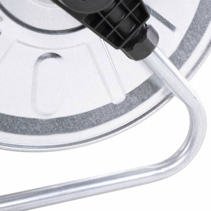 Макара за маркуч стенен монтаж за 50 м 1/2" стомана