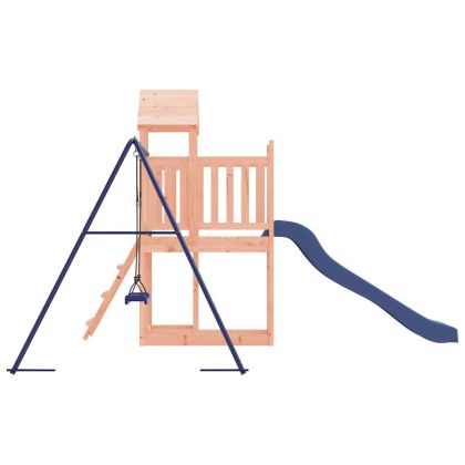 Комбинирано детско съоръжение, масивна дугласка дървесина