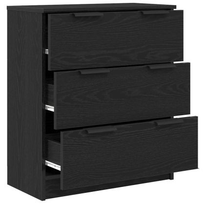 Служебен шкаф Черния дъб 60 x 30 x 70 см Инженерно дърво