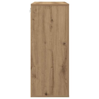 Стенен шкаф с рафт дъб артизан 80 x 33 x 80 см Инженерно дърво