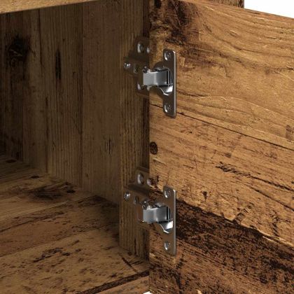 Кухненска количка Старо дърво 60 x 45 x 80 см Инженерно дърво