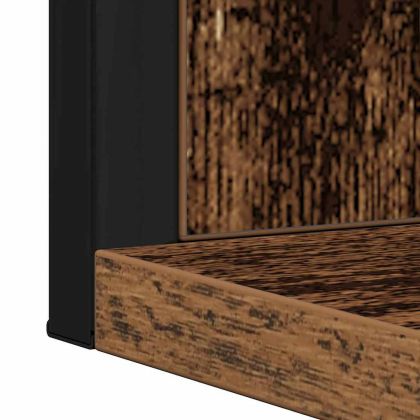Огледало Старо дърво 50 x 12 x 60 см Стъкло и инжектирано дърво