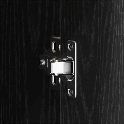 Стенен рафт с рафт Черния дъб 102 x 30 x 29 см Инженерно дърво