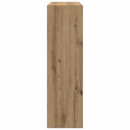 Шкаф за книги 3 нива 100 x 30 x 103 см Инженерна дървесина
