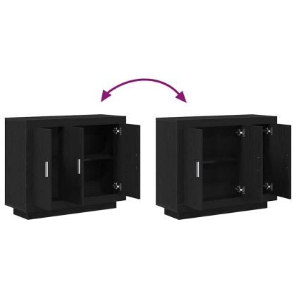 Служебен шкаф Черния дъб 92 x 35 x 75 см Инженерно дърво