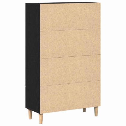 Висок шкаф Черния дъб 70 x 31 x 115 см Инженерно дърво