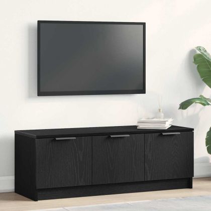 ТВ шкаф Черния дъб 102 x 35 x 36,5 см Инженерно дърво