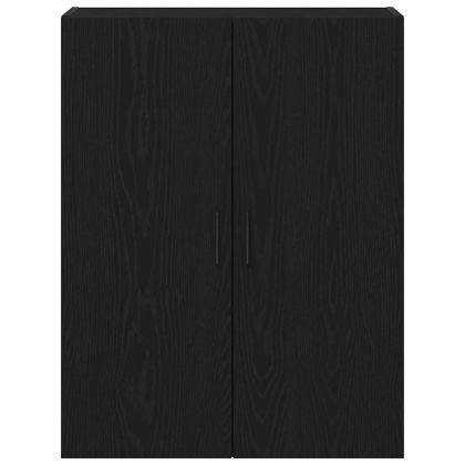 Стенно монтиран шкаф Черния дъб 69,5 x 34 x 90 см
