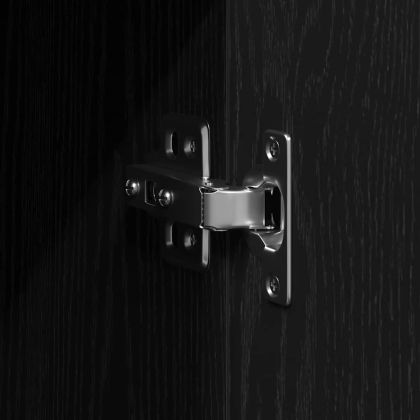 Служебен шкаф Черния дъб 90 x 34 x 80 см Инженерно дърво