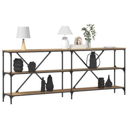 Конзолна маса Дъб Артизан 200 x 30 x 75 см Инженерно дърво