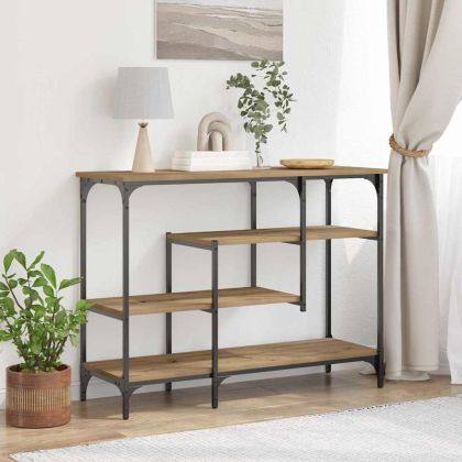 Конзолна маса дъб артизан 100 x 35 x 75 см