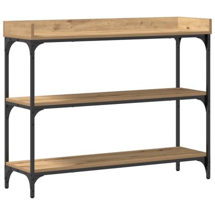 Конзолна маса дъб артизан 100 x 30 x 80 см