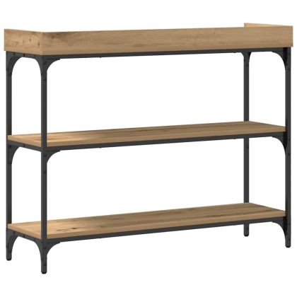 Конзолна маса дъб артизан 100 x 30 x 80 см