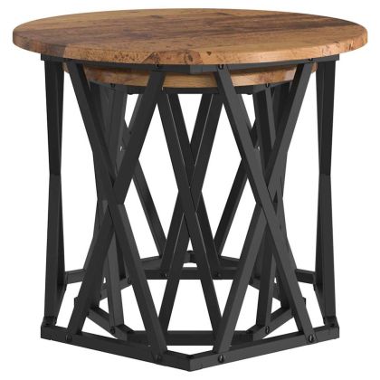 Странична маса 2 pcs регенерирано дърво