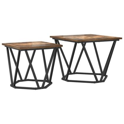 Комплект помощни маси 2 pcs Димян дъб