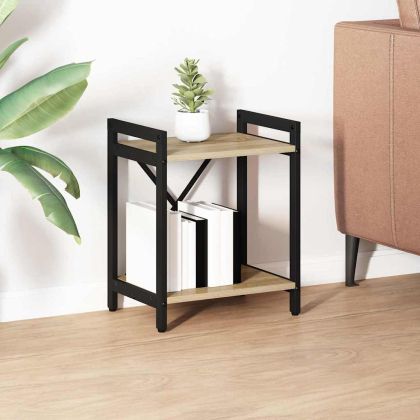 Рафт за книги Сонома дъб 40 x 30 x 50 cm Инженерно дърво