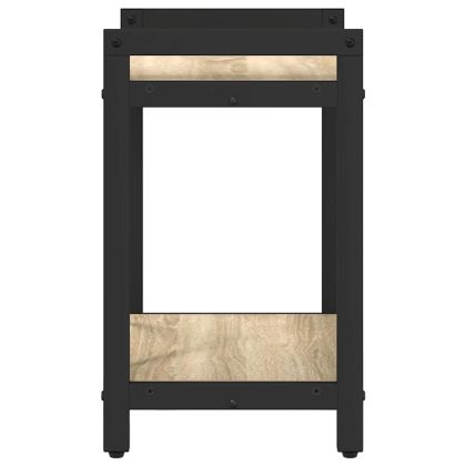 Рафт за книги Сонома дъб 40 x 30 x 50 cm Инженерно дърво