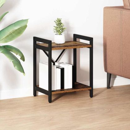 Рафт за книги Старо дърво 40 x 30 x 50 cm Инженерно дърво