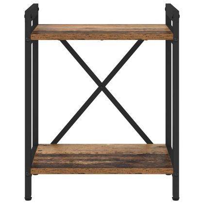 Рафт за книги Старо дърво 40 x 30 x 50 cm Инженерно дърво