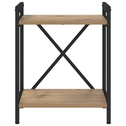 Рафт за книги 40 x 30 x 50 cm Инженерна дървесина Дъб