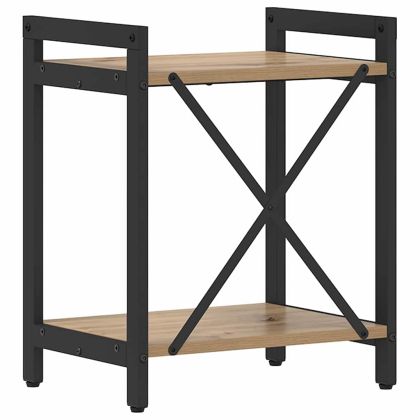 Рафт за книги 40 x 30 x 50 cm Инженерна дървесина Дъб