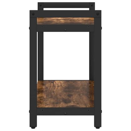 Рафт за книги Димян дъб 60 x 30 x 50 см Инженерно дърво