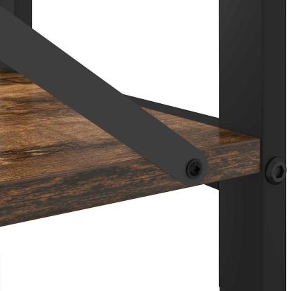 Рафт за книги Димян дъб 60 x 30 x 50 см Инженерно дърво