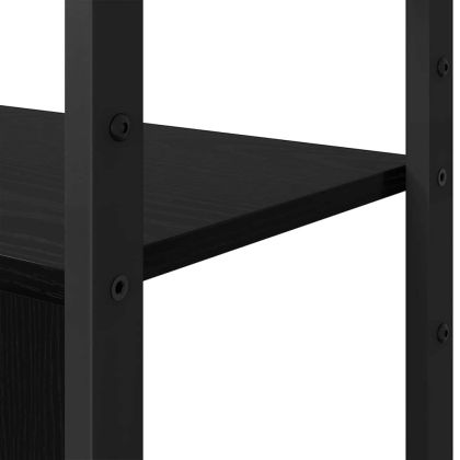 Рафт за книги Черния дъб 80 x 30 x 155,5 см Инженерно дърво