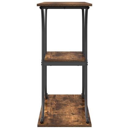 Конзолна маса Димян дъб 101 x 35 x 80,5 см Инженерна дървесина