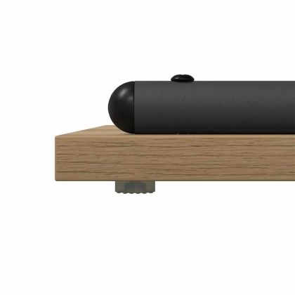 Конзолна маса с рафт Дъб 101 x 35 x 80,5 см Инженерно дърво