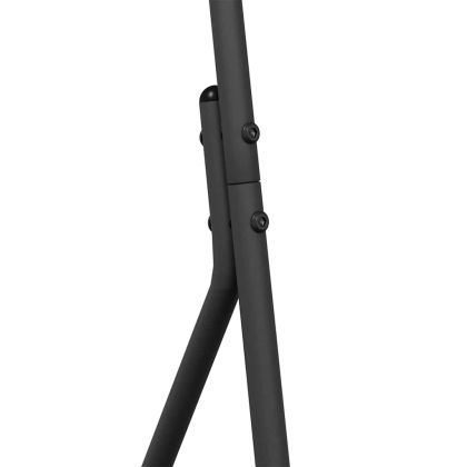 Държач за дрехи Черно 60 x 53 x 155 см Стомана