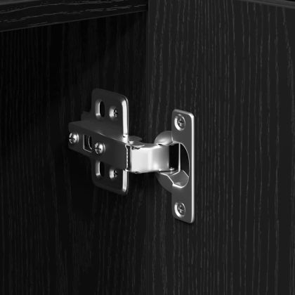 Служебен шкаф Черния дъб 90 x 34 x 80 см Инженерно дърво