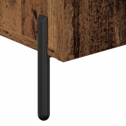 Служебен шкаф Старо дърво 90 x 34 x 80 см Инженерно дърво