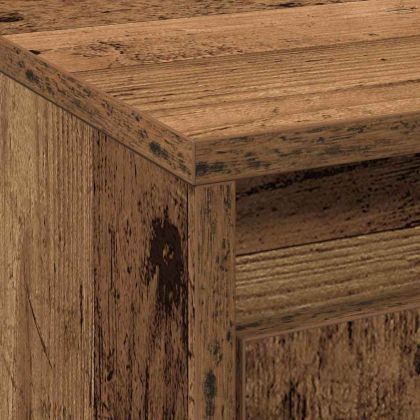 ТВ Единици Кафяво 139,5 x 34 x 50 см Инженерно дърво