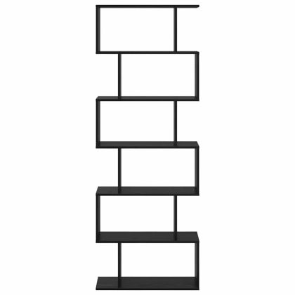 Шкаф за книги 6 нива 70 x 24 x 193,5 см Инженерна дървесина