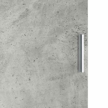 Висок шкаф Циментено сиво 35 x 39 x 168 см