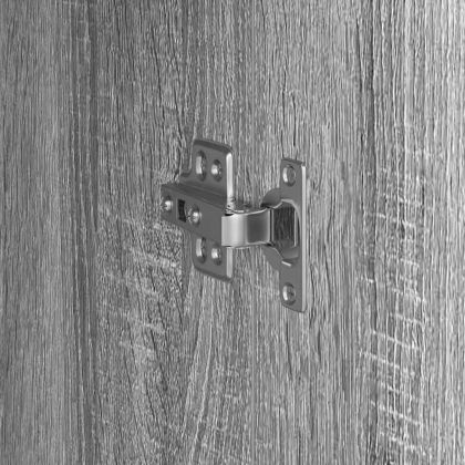 Висок шкаф Сив Сонома 35 x 39 x 168 см