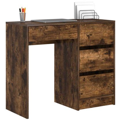Бюро Димян дъб Инженерна дървесина 90 x 37.5 x 75 см