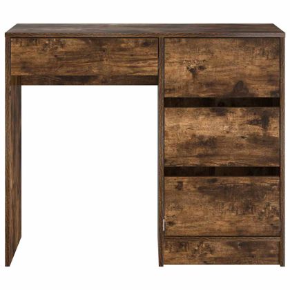 Бюро Димян дъб Инженерна дървесина 90 x 37.5 x 75 см