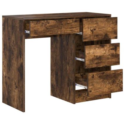 Бюро Димян дъб Инженерна дървесина 90 x 37.5 x 75 см