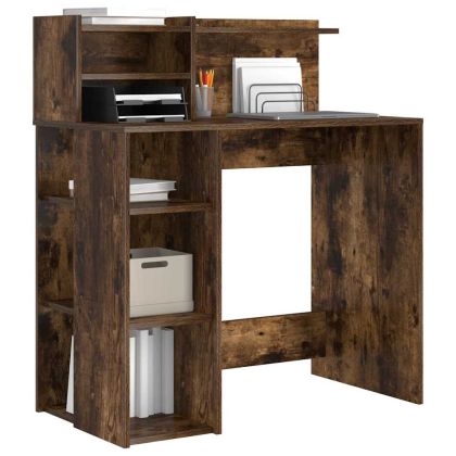 Бюро Димян дъб Инженерна дървесина 90 x 48 x 101,5 см