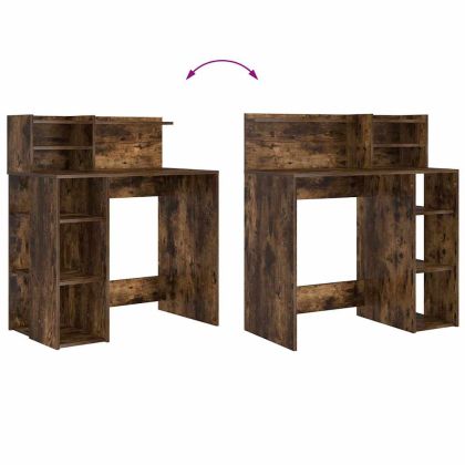 Бюро Димян дъб Инженерна дървесина 90 x 48 x 101,5 см
