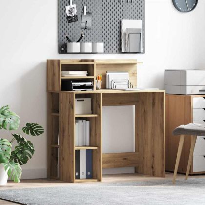 Бюро Дъб Инженерна дървесина 90 x 48 x 101,5 см