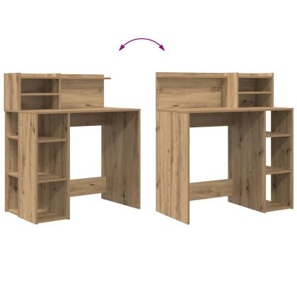 Бюро Дъб Инженерна дървесина 90 x 48 x 101,5 см